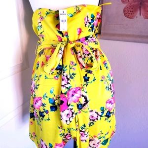 Super flattering strapless summer shorts jumper